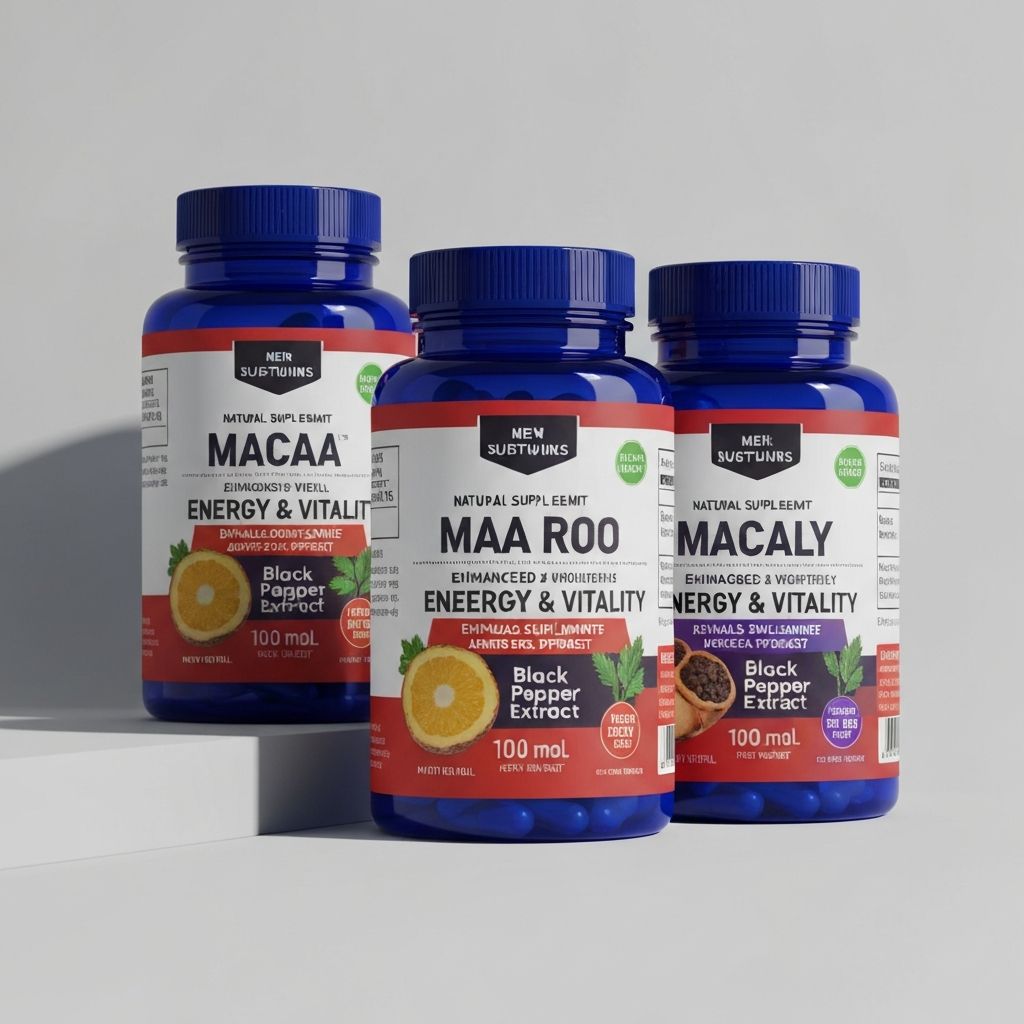 Men's supplements collection